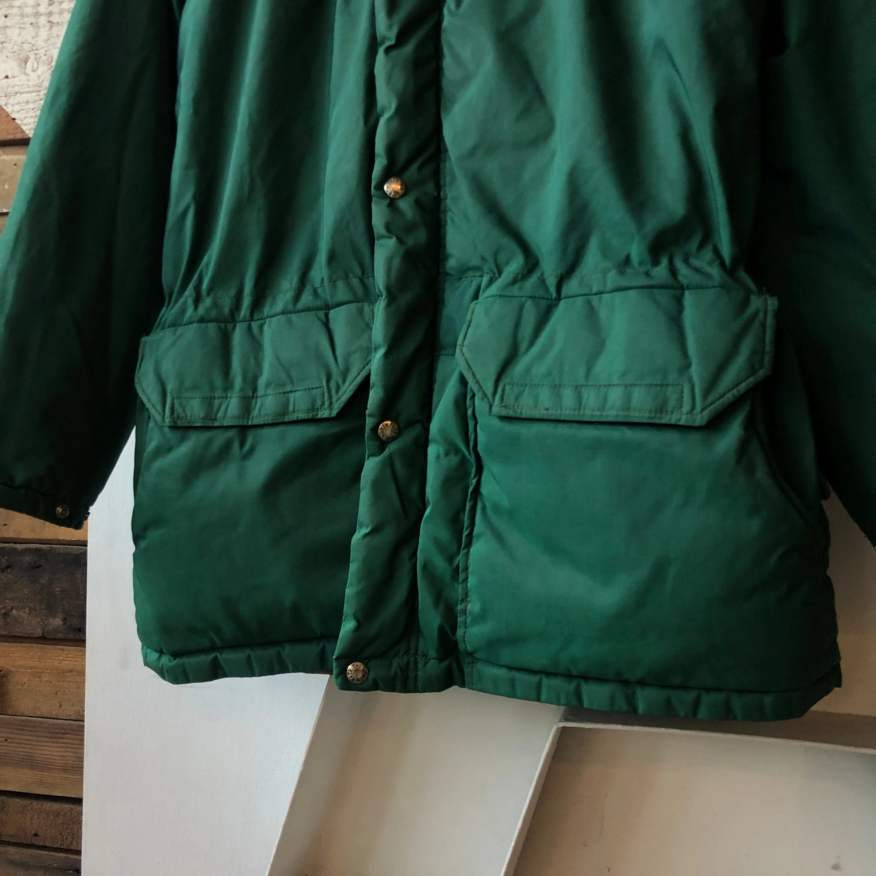 70's TNF Brown Label Goose Down Jacket - Large