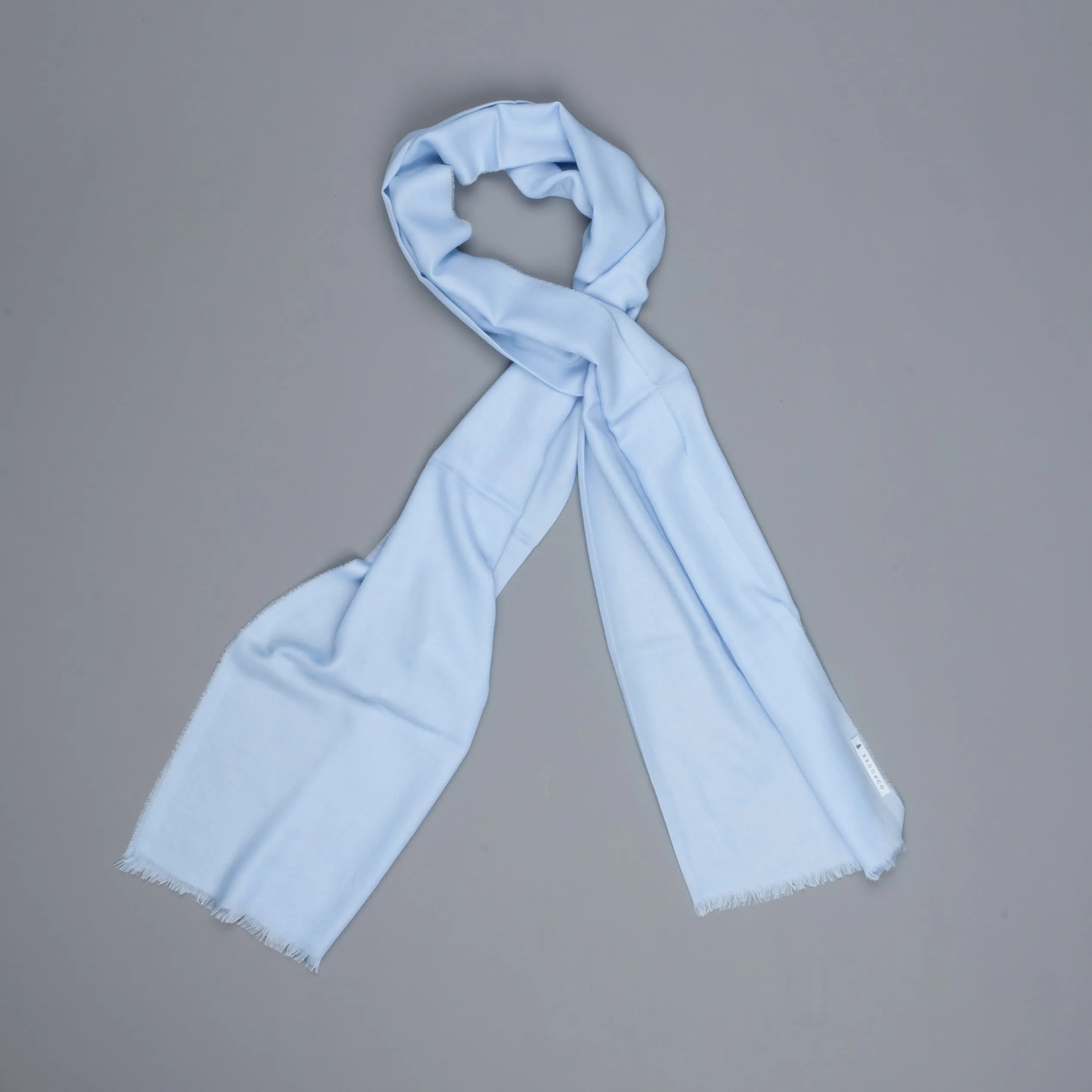 Alex Begg Wispy woven stole cashmere Ciel