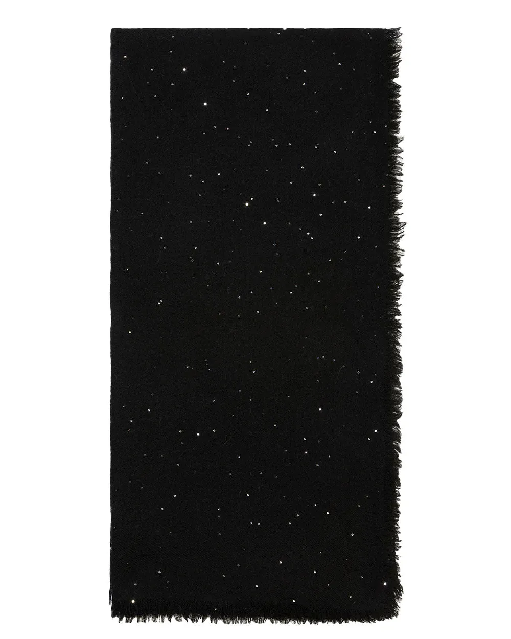 Black Starlight Cashmere Stole