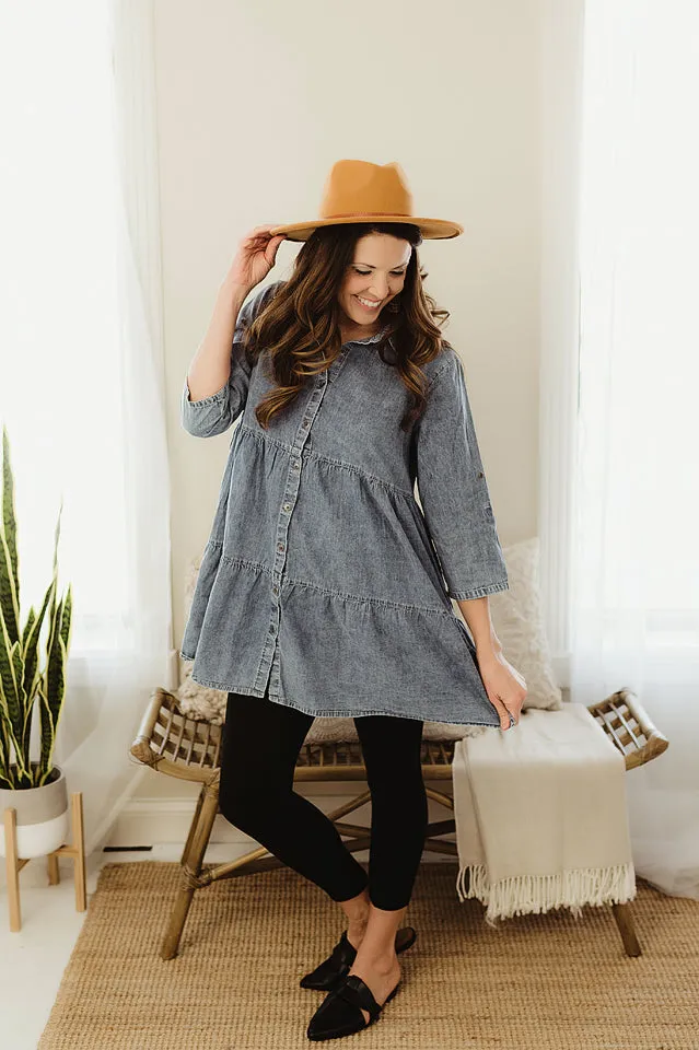 Button Down Shirt Dress