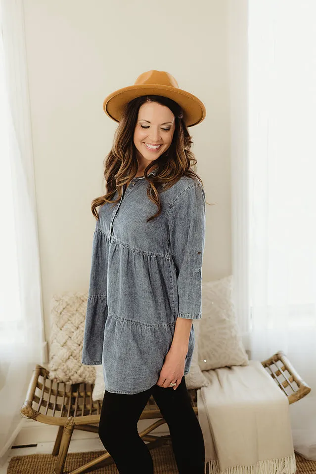 Button Down Shirt Dress