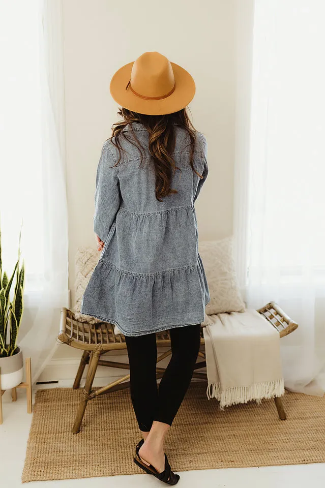 Button Down Shirt Dress