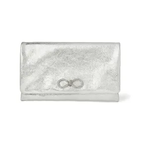 Carlyle Clutch in Silver