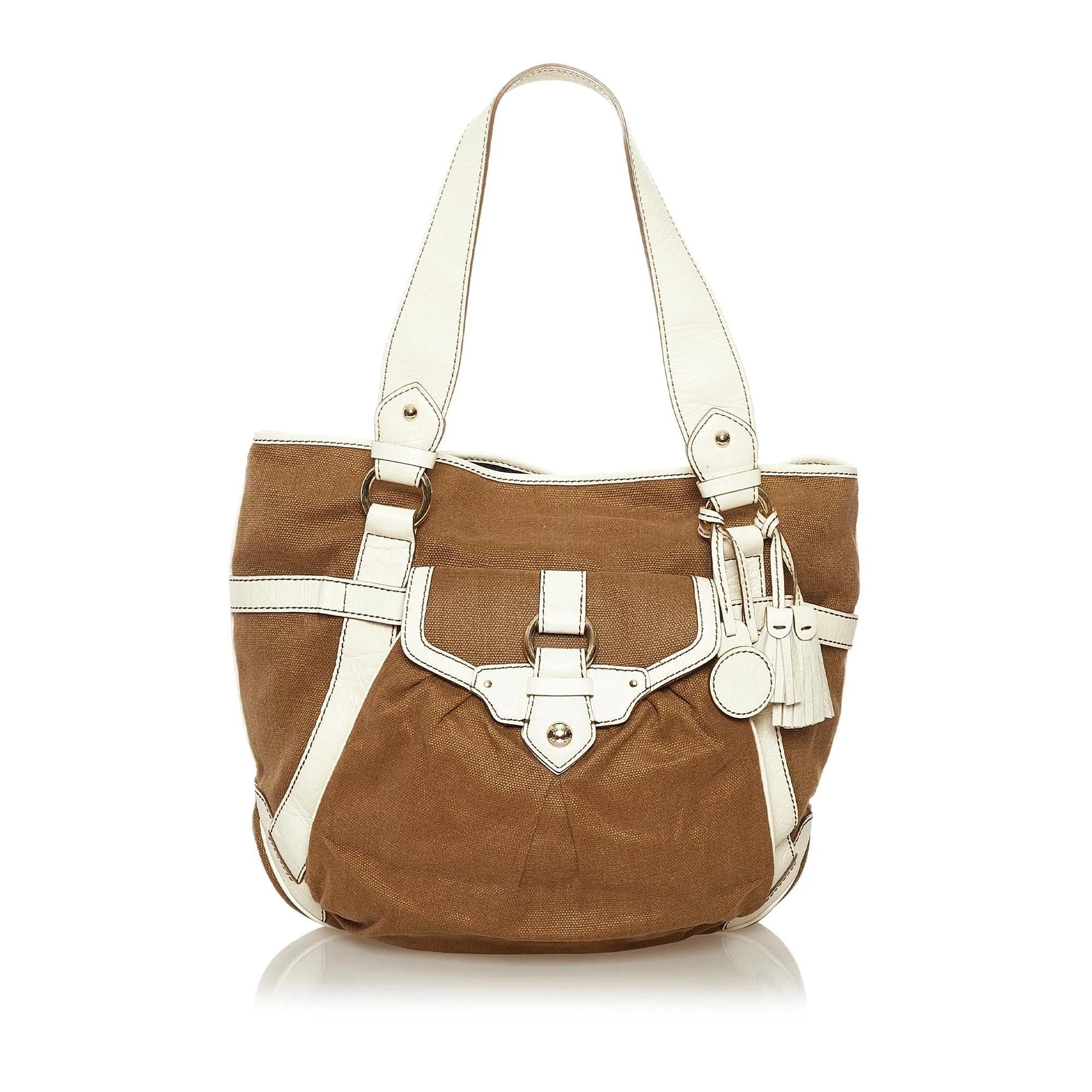 Celine Boogie Canvas Hobo Bag