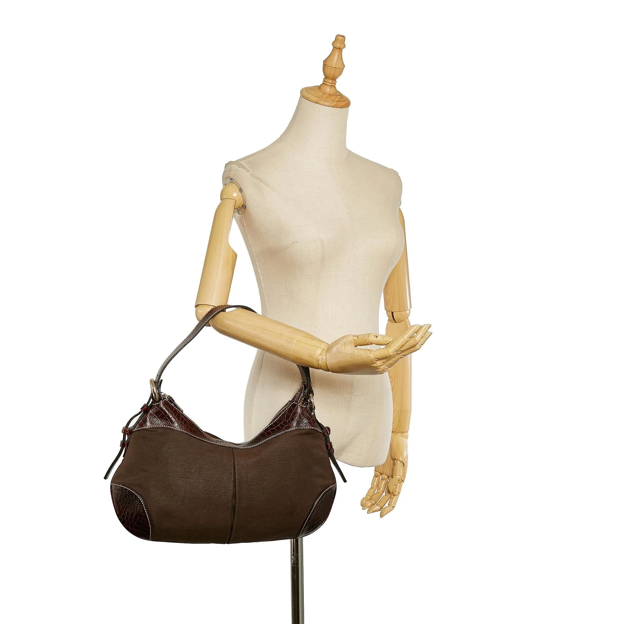 Celine Canvas Hobo Bag (SHG-25263)