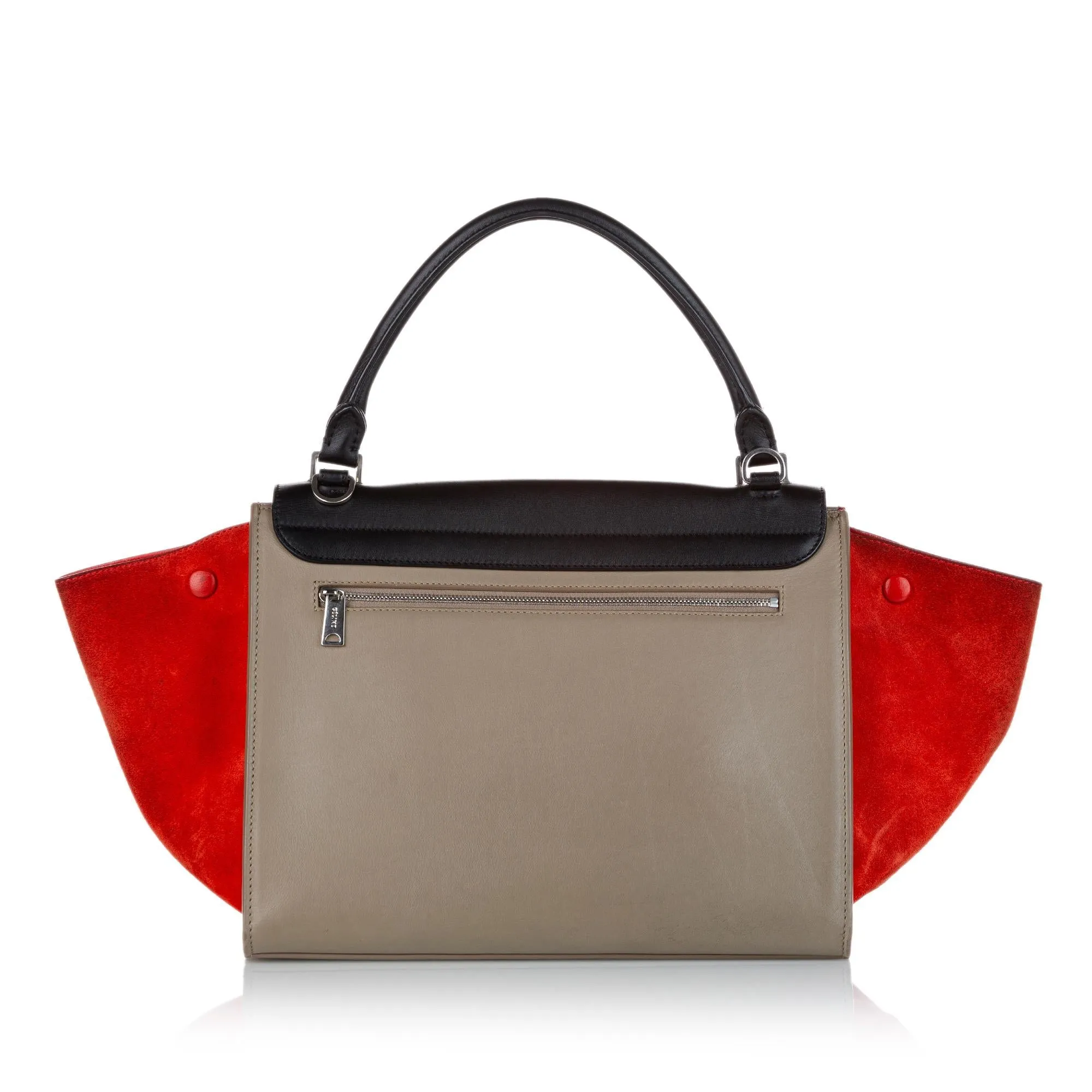 Celine Trapeze Leather Handbag (SHG-24806)