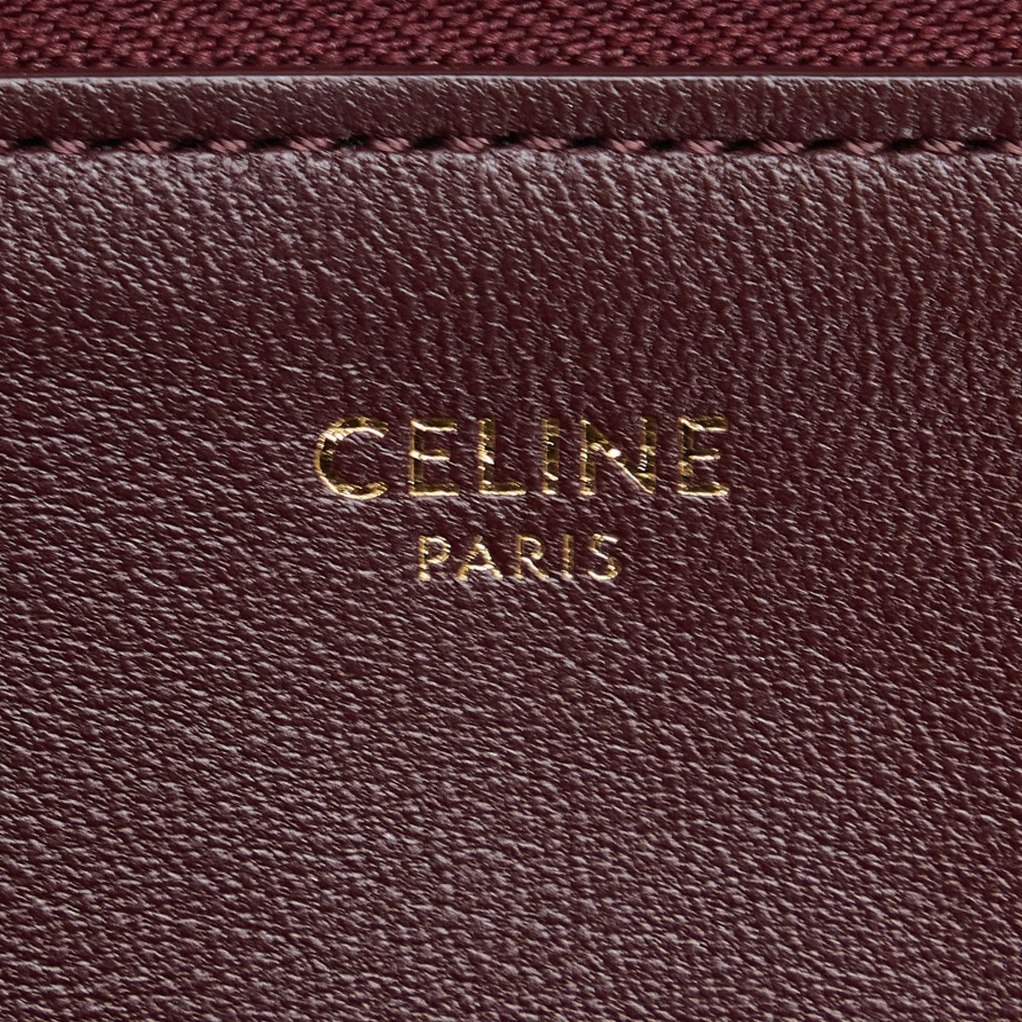 Celine Trio Leather Crossbody Bag (SHG-hgInX1)