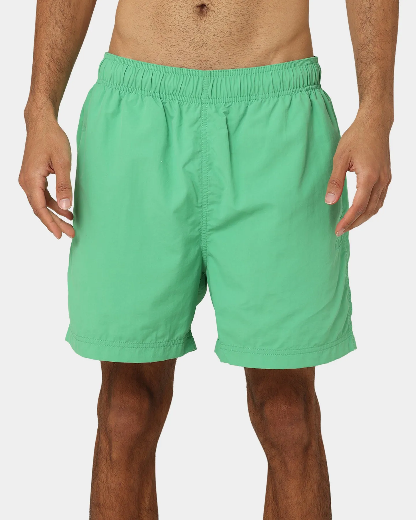 Champion Rebound Nylon Shorts Green Crisp