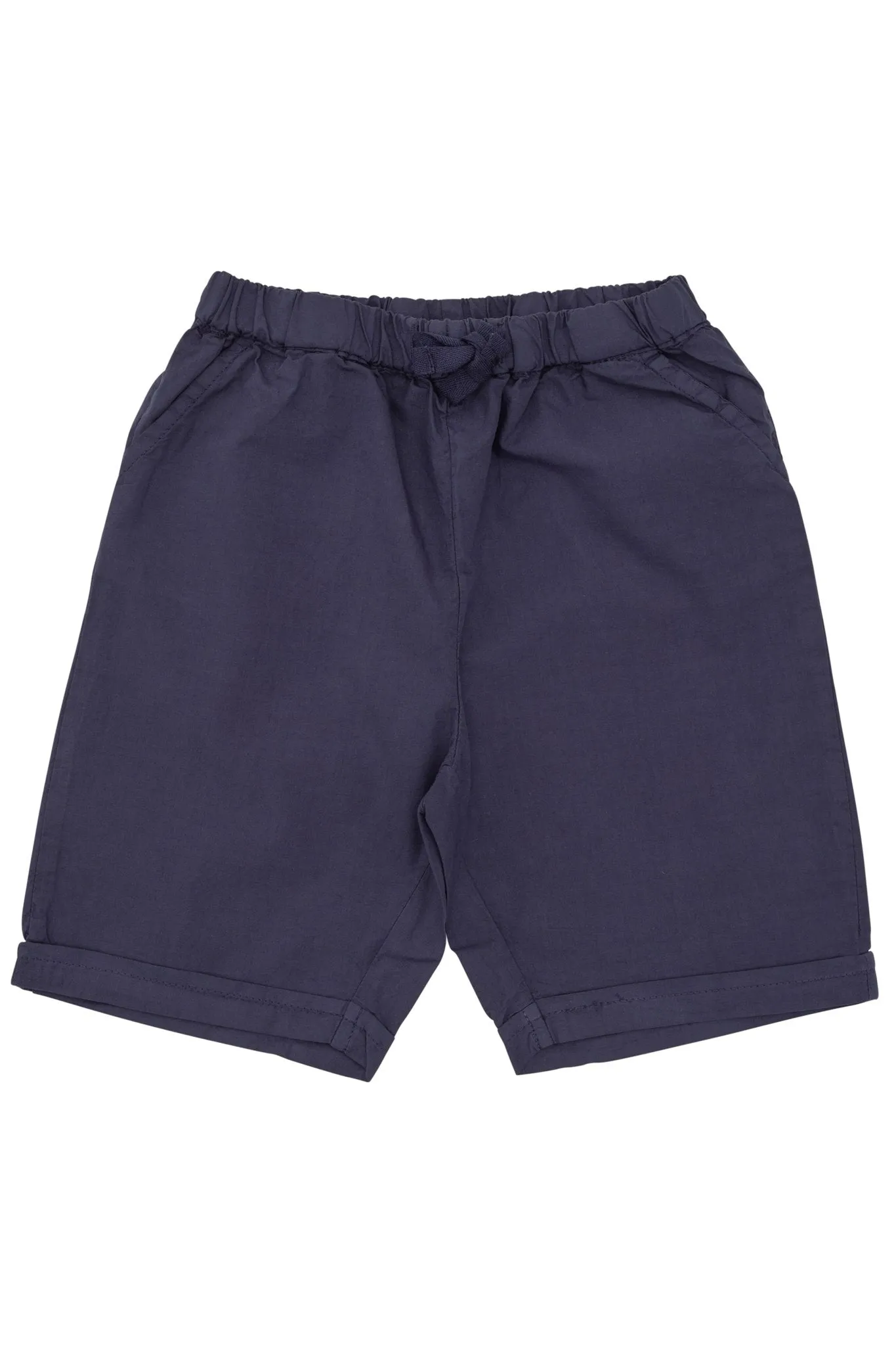 CLASSIC CRISP POPLIN SHORTS - NAVY