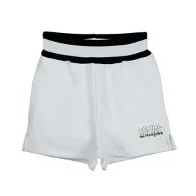 Comme Des Fuckdown White Cotton Women's Short