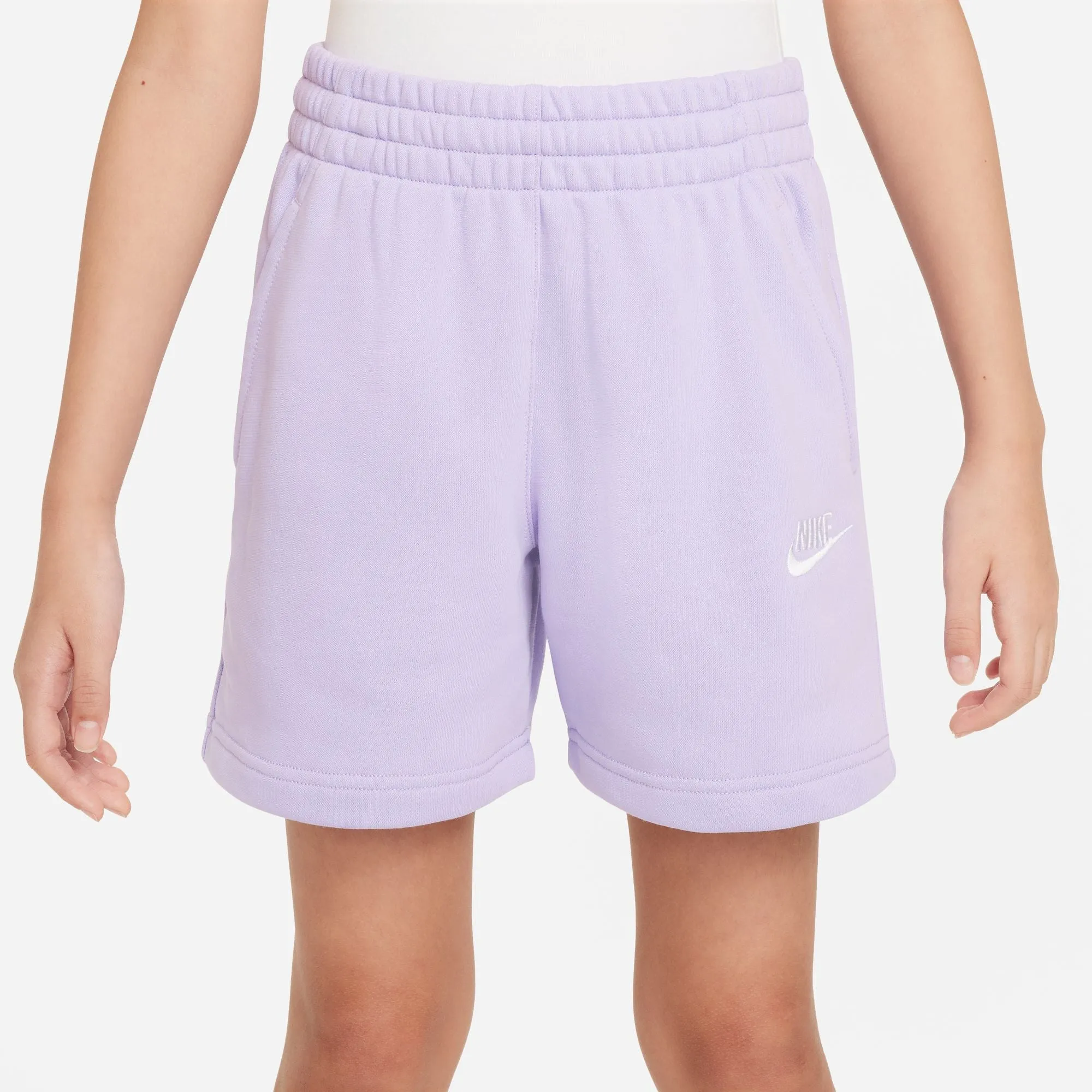 Girls' Nike Youth 5" French Terry Shorts