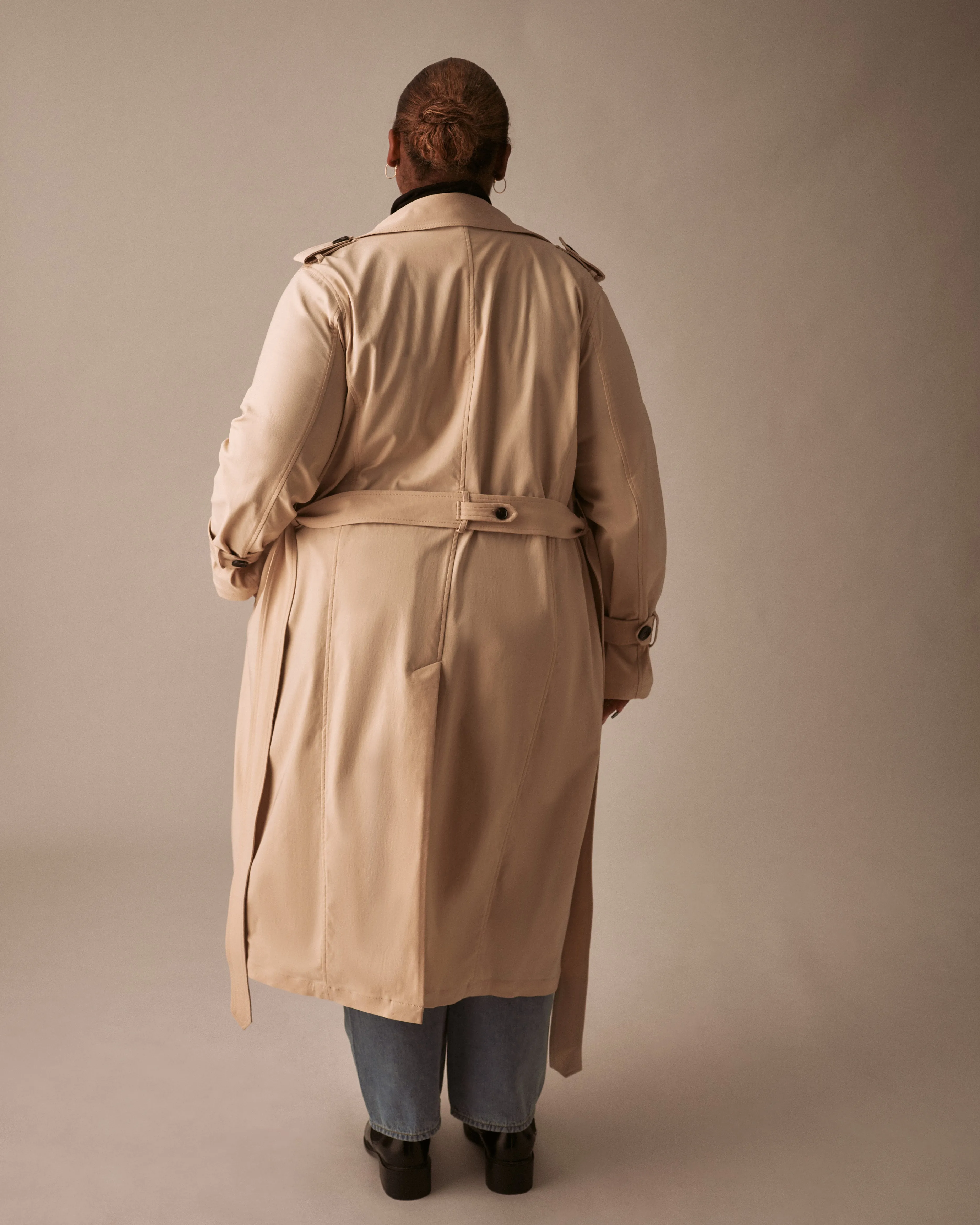 Henning x US Park Soft Trench - Birch