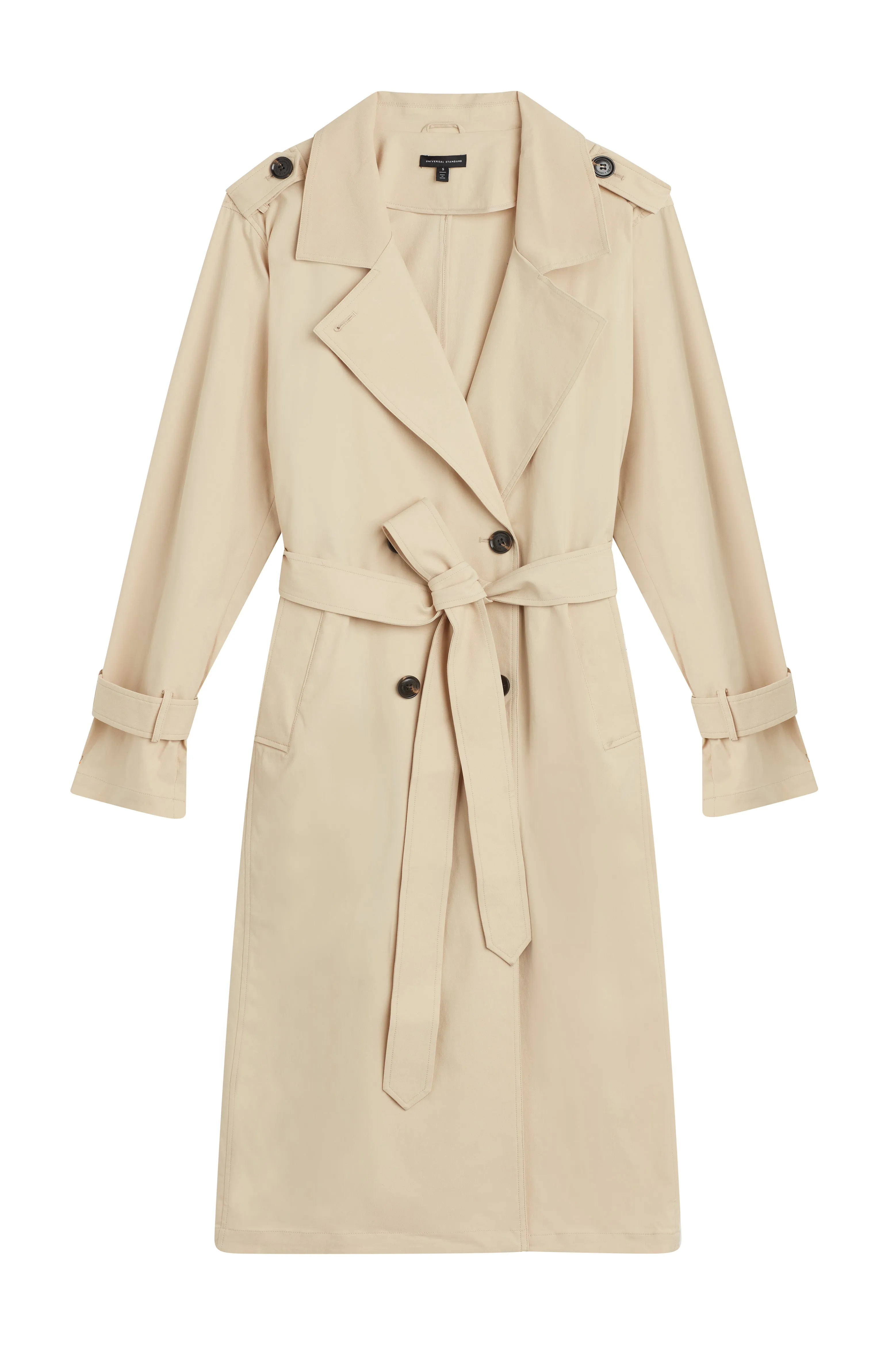 Henning x US Park Soft Trench - Birch