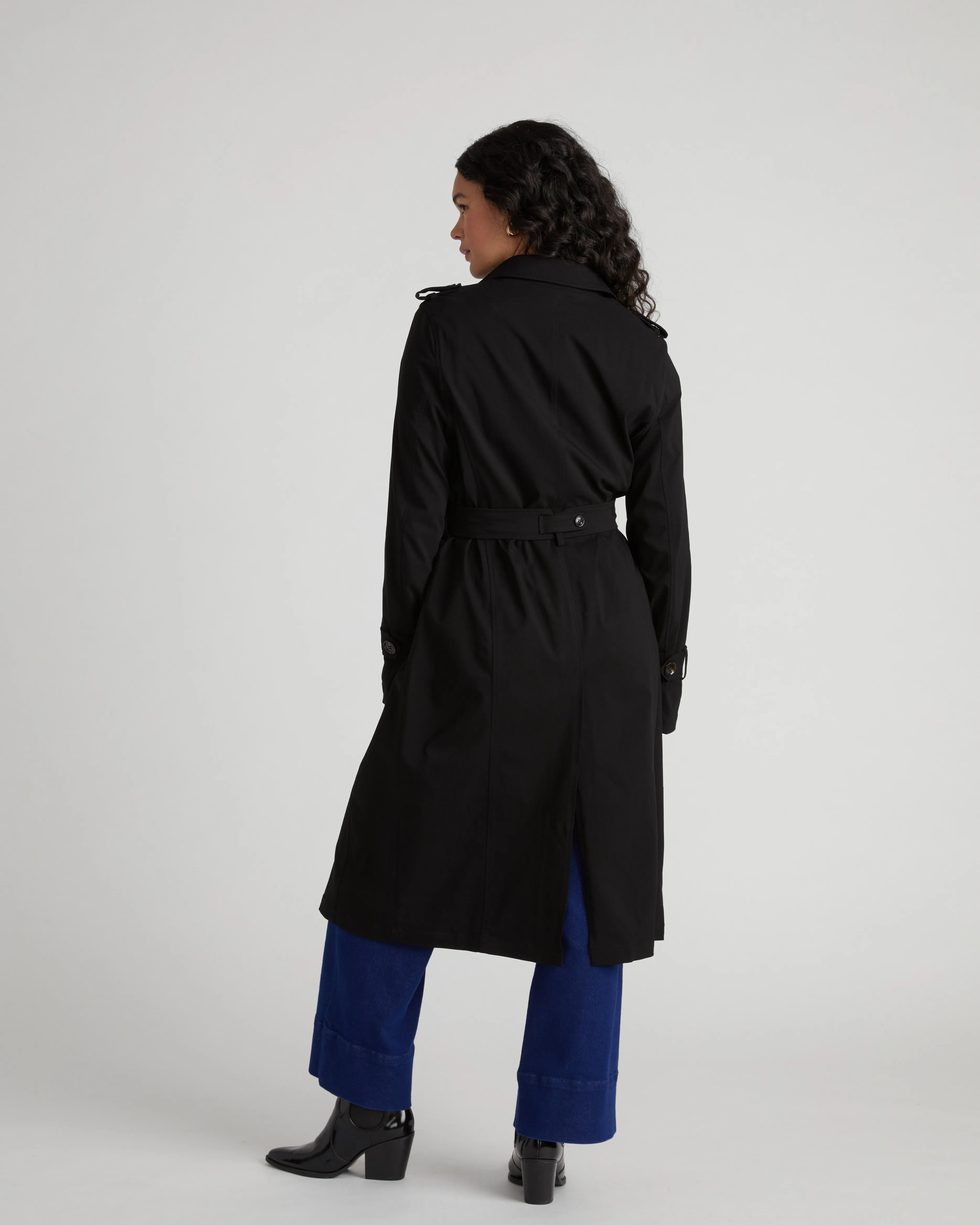 Henning x US Park Soft Trench - Black