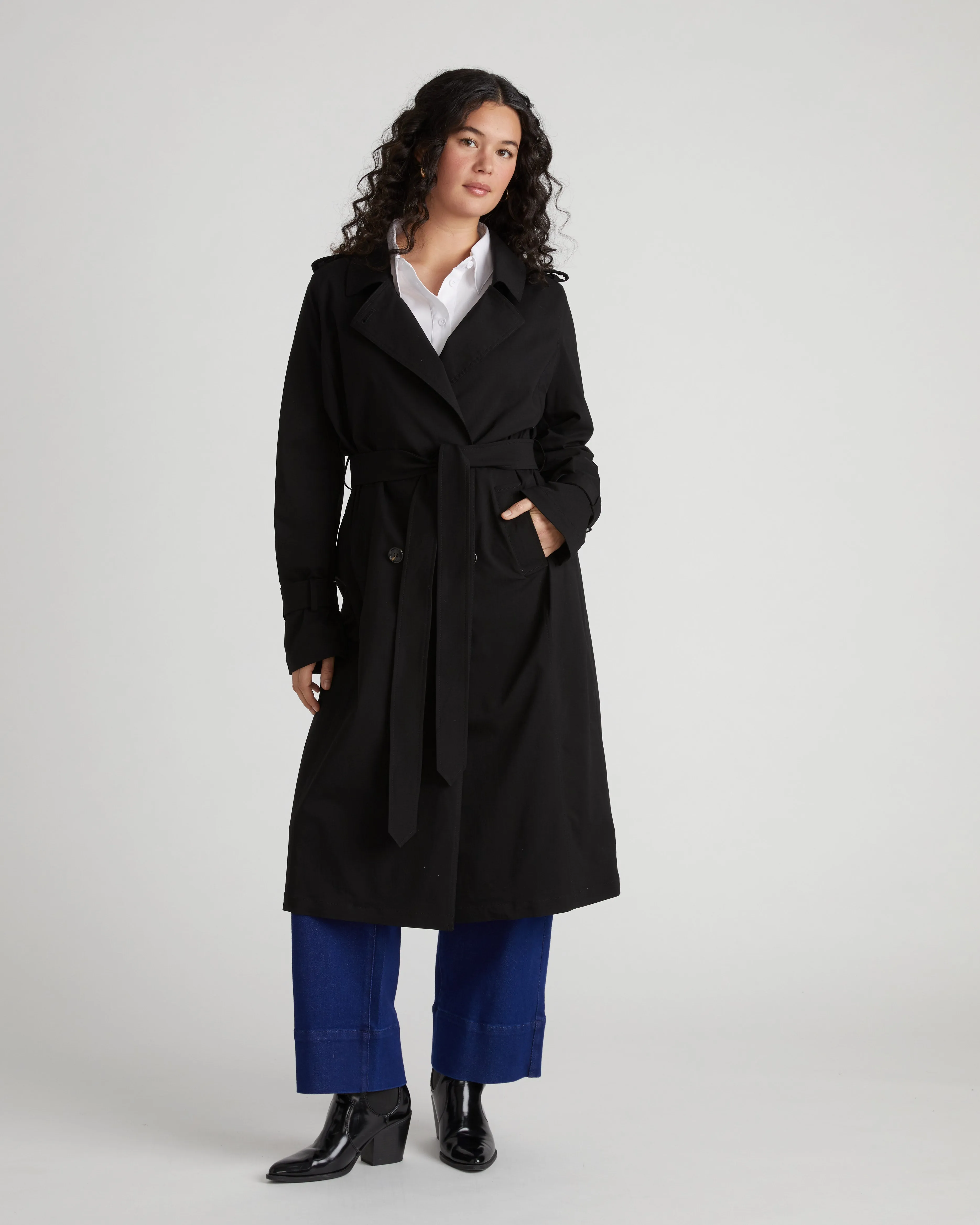 Henning x US Park Soft Trench - Black