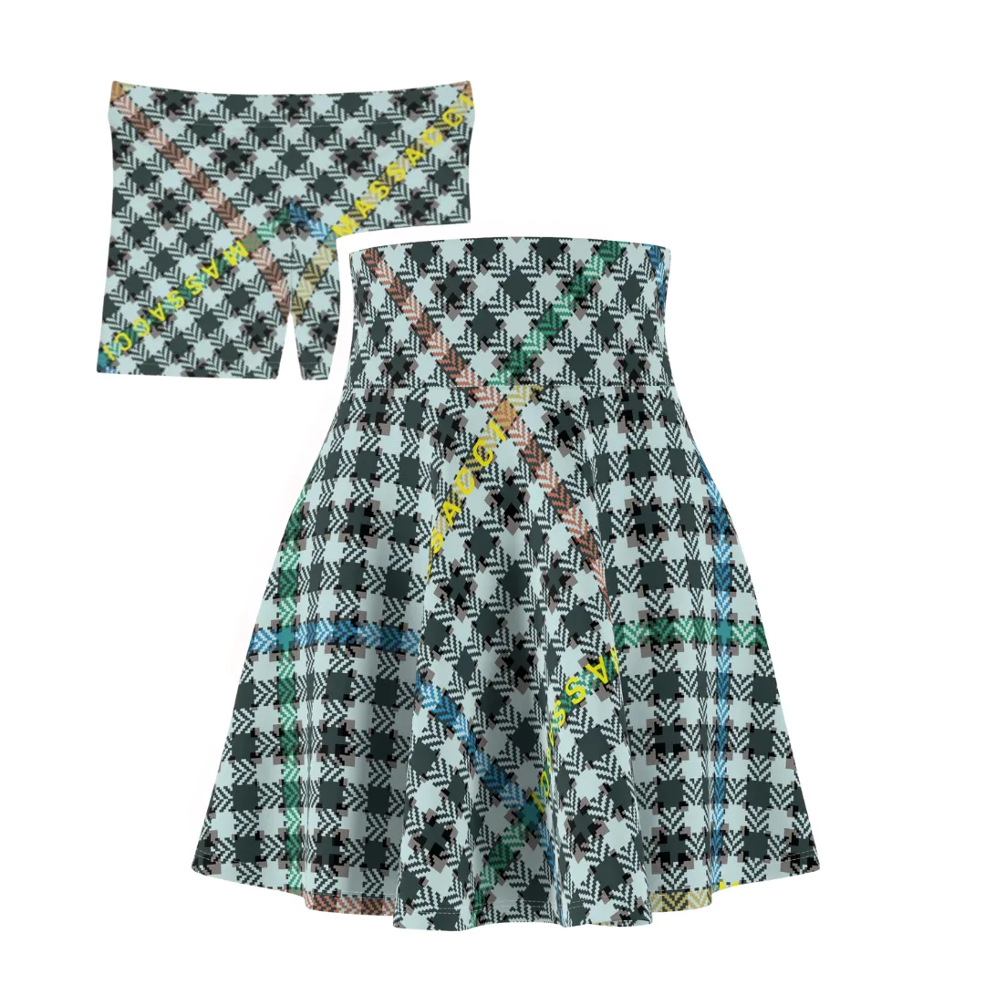 Hounds Plaid, Skort Set