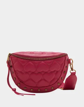 ICON STUD SLING BAG PINK