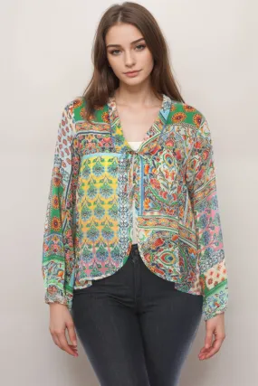 Johnny Was Diskana Mya Kimono C40724B3 Boho Chic