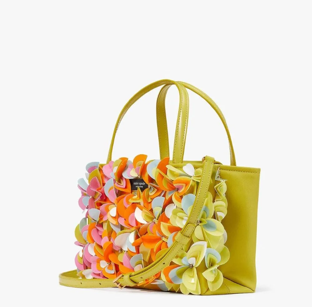 Kate Spade Sam Icon Bouquet Small Tote Handbag