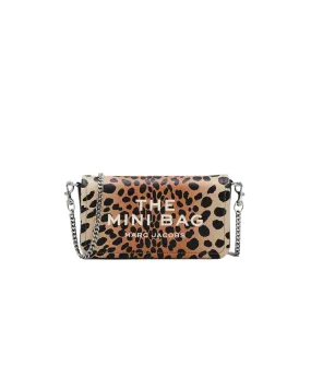 Marc Jacobs The Cheetah Chain Mini Crossbody Handbag