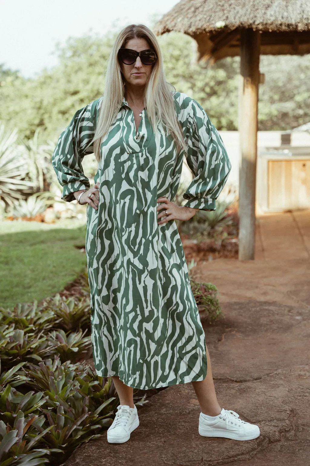 Nalia shirt dress