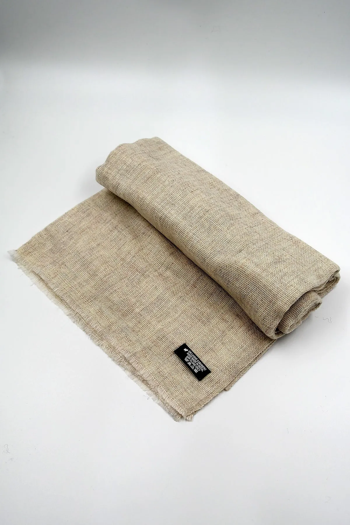 Natural Cashmere Scarf for Women