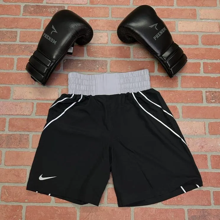 NIKE BOXING SHORTS AIBA V2 DRI-FIT BLACK