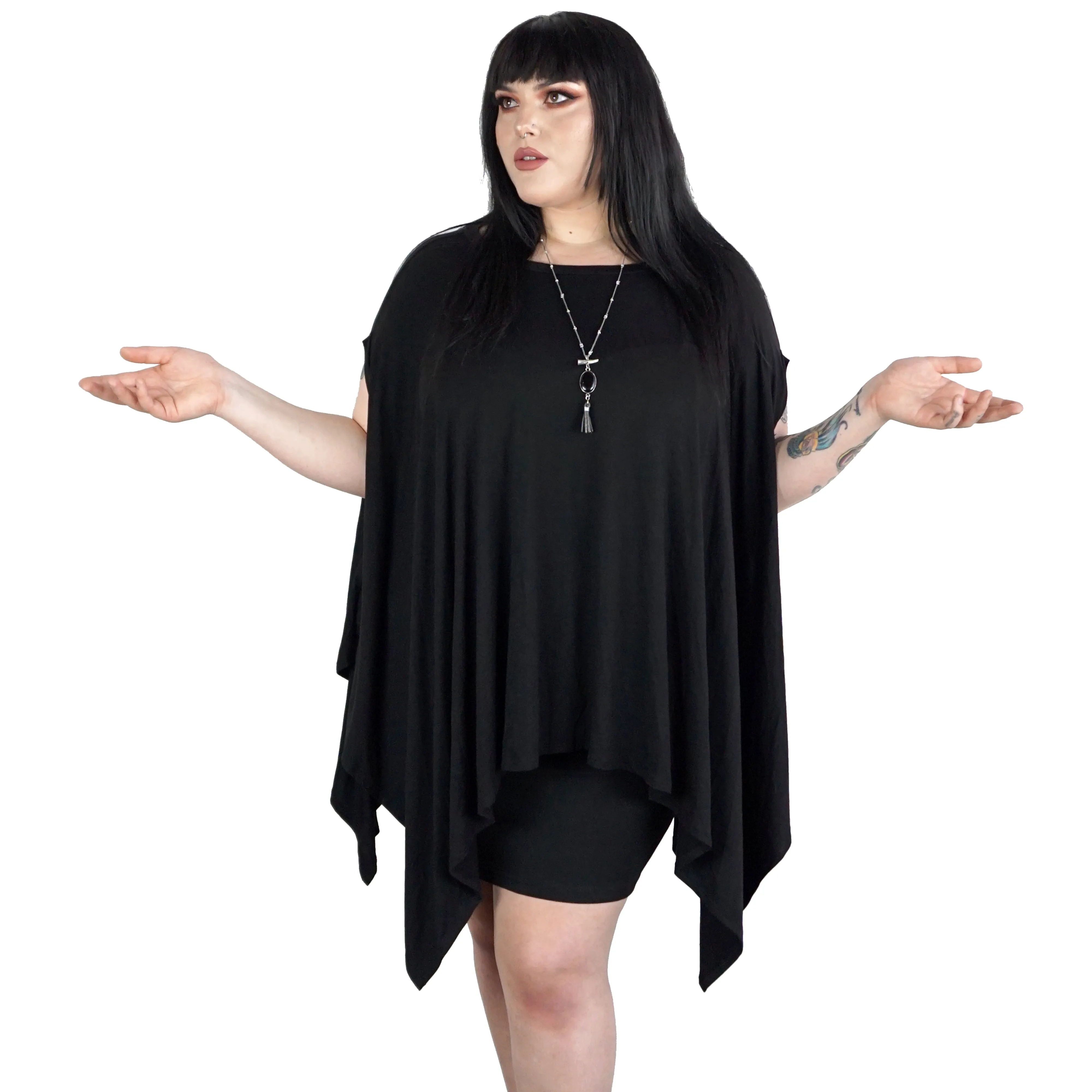 Rhiannon Flowing Oversized Tunic Top