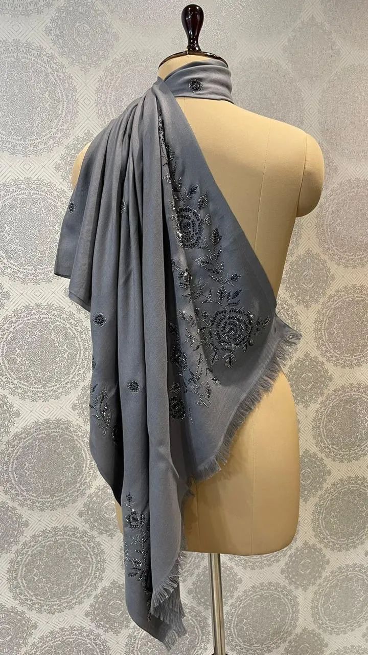 SARA - Crystal Pashmina Shawl