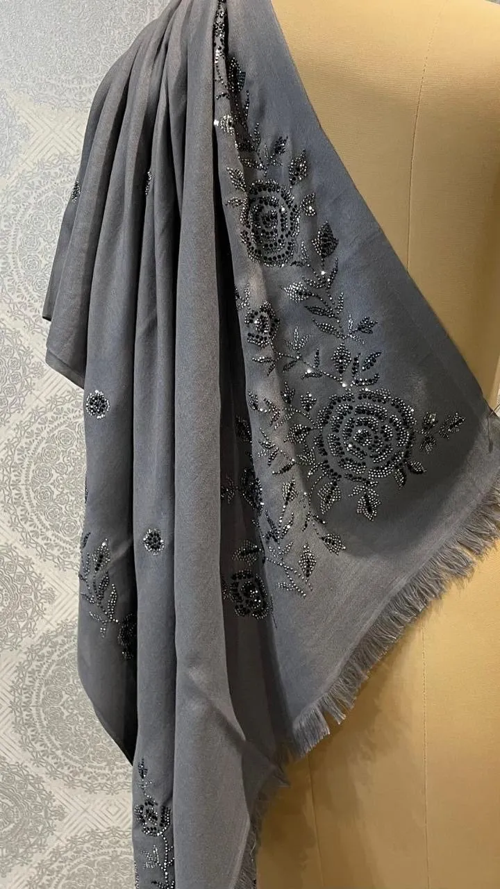 SARA - Crystal Pashmina Shawl