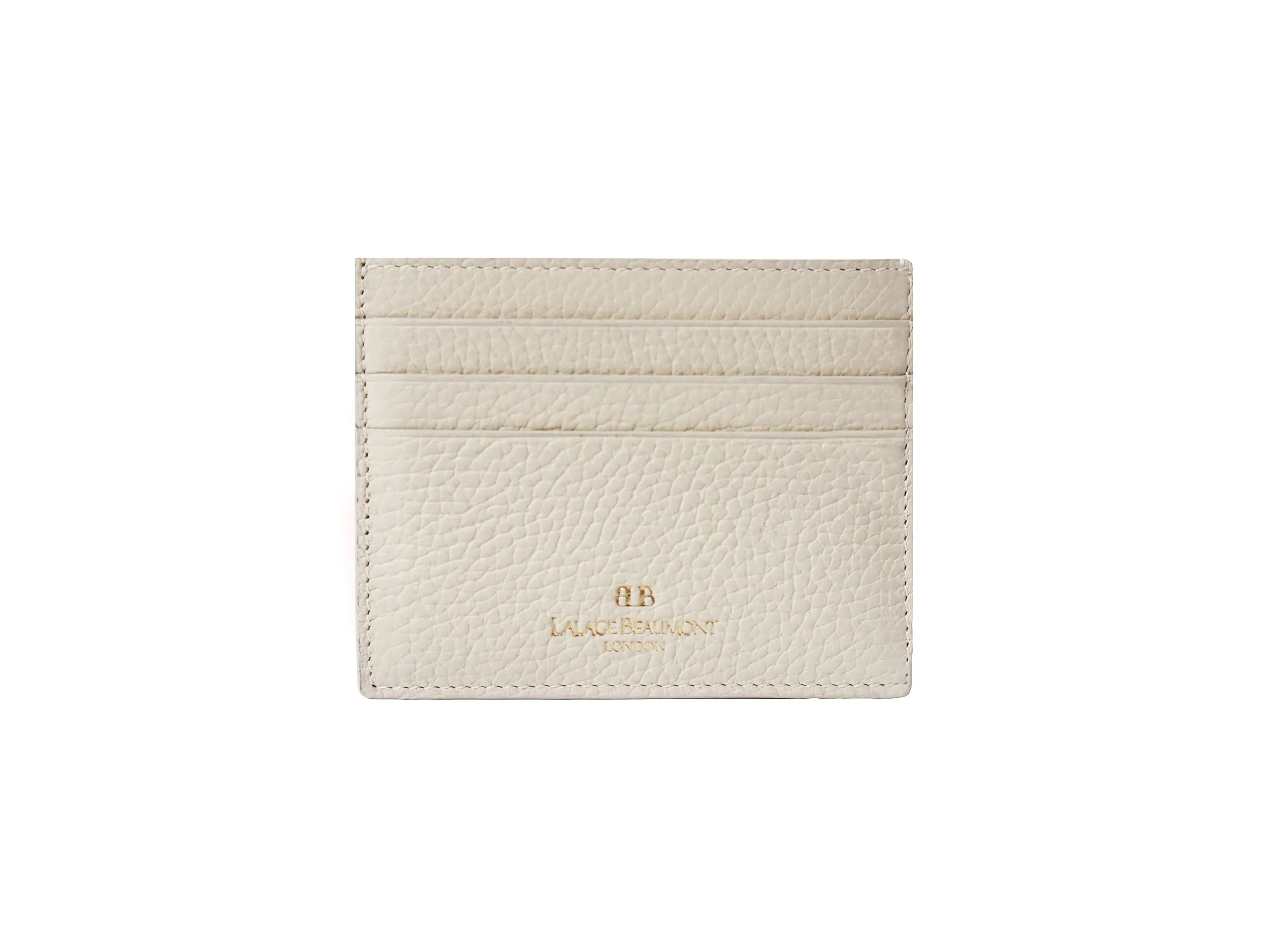 Single Card Holder Caribou - Beige