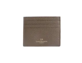 Single Card Holder Caribou - Taupe