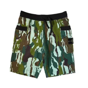 Stone Island Flowing Camo Shorts