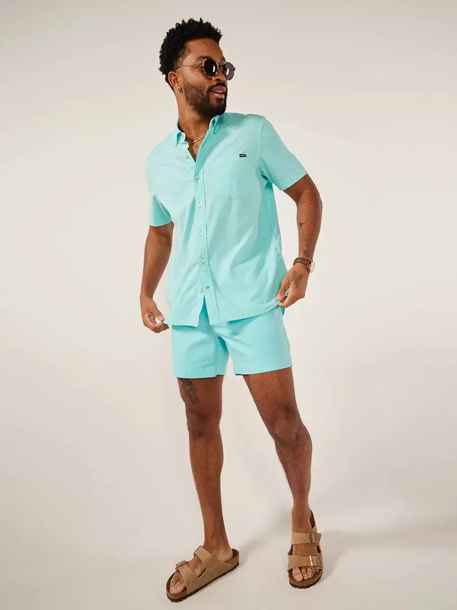 The Big Teal (S/S Oxford Friday Shirt)