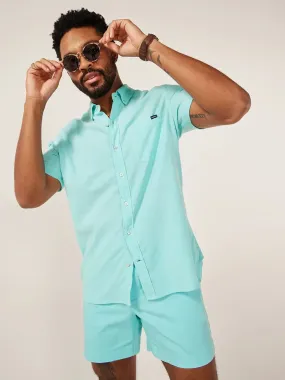 The Big Teal (S/S Oxford Friday Shirt)