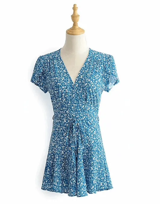 THE BLUE IVY ROMPER