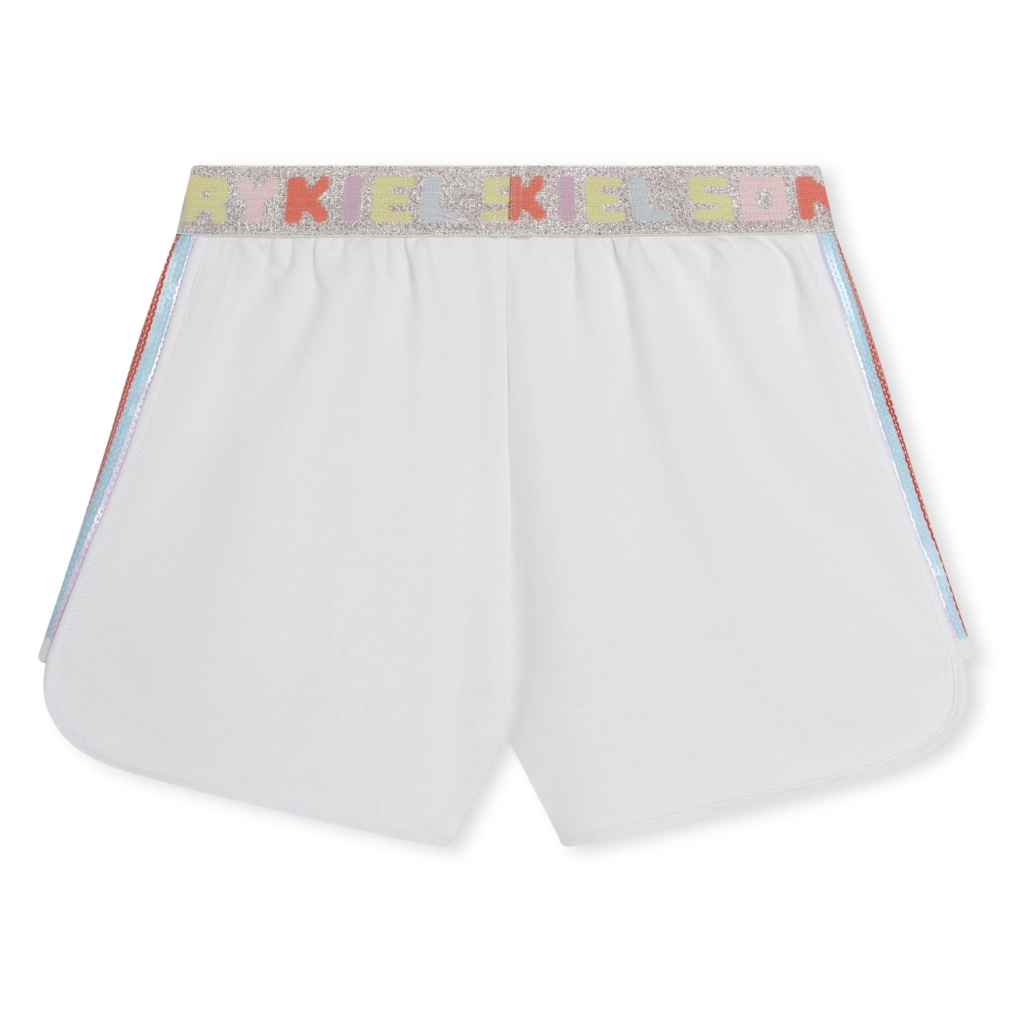 White Fancy Shorts